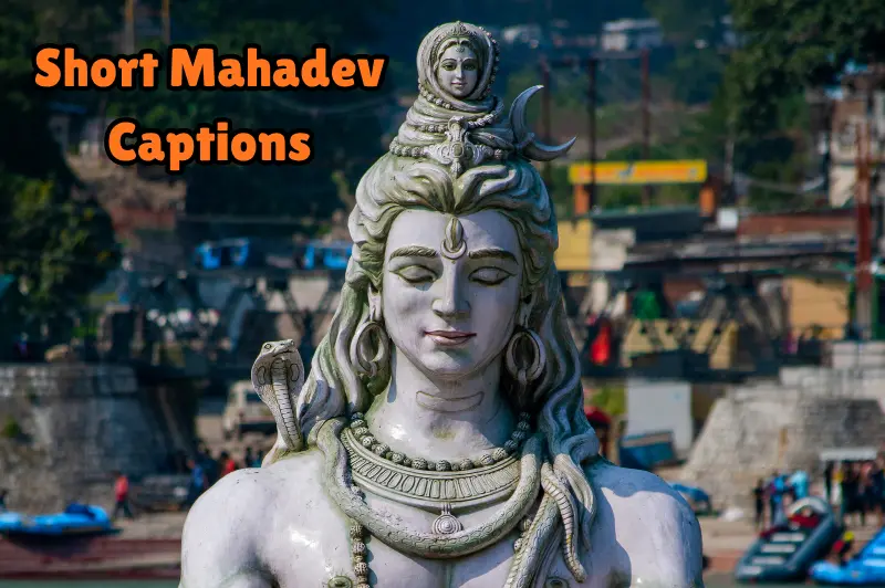 short mahadev captions